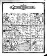 Township 39 N, Range 15 W, Big Sand Lake, Burnett County 1915 Microfilm